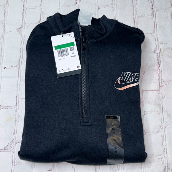 Nike easy fleece half zip sweatshirt - Picture 2 of 5